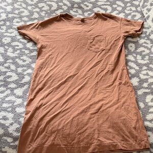 Old Navy Brown T-Shirt Dress